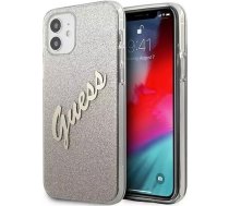 Guess GUHCP12SPCUGLSGO iPhone 12 mini 5,4" złoty/gold hardcase Glitter Gradient ScriptGUE001090-0