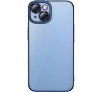 Baseus Glitter Protective Set Clear Case and Tempered Glass for iPhone 14 Plus (Blue)6932172615505