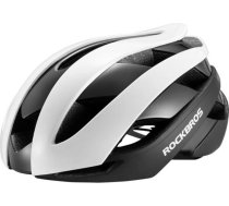 Rockbros 10110004001 bicycle helmet, size L - white and black7016802869212