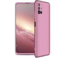 GKK 360 Protection Case Front and Back Case Full Body Cover Samsung Galaxy M51 pink9111201915084