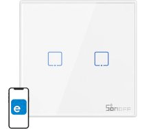 Sonoff Smart Wireless Wall Switch Sonoff T2EU2C-RF 433MHz (2-channel)M0802030010