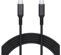 Aukey USB-C to USB-C Cable Aukey CB-MCC102, 100W, 1.8m (black)CB-MCC102 BLACK