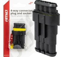 Amio Connector plug and socket set AMIO-0352003520