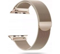 4Kom.pl Tech-protect milaneseband apple watch 4 / 5 / 6 / 7 / 8 / se (38 / 40 / 41 mm) goldC-5906735412901