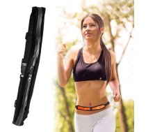 Hurtel Running belt double waist bag for the phone black758399854819