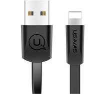 4Kom.pl USAMS U2 Lightning flat cable 1.2m blackSJ199IP01