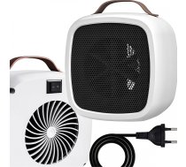 Alogy Electric heater Farelka fan heater mini 500W heater desk heater for Alogy white