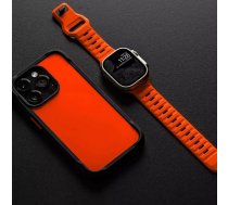 4Kom.pl IconBand Line Sport Band for Apple Watch 4 / 5 / 6 / 7 / 8 / SE / ULTRA (42 / 44 / 45 / 49 mm) Army GreenC-9490713935064