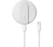 Joyroom JR-A28 ultra-thin magnetic induction charger, 15W (white)JR-A28 WHITE