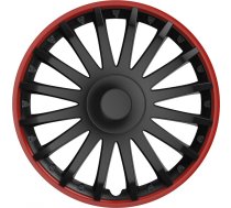 Versaco S.r.o. Hubcap Crystal 15" Black&Red10294