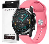 Alogy Universal strap Sport Alogy Strap for smartwatch 20mm Pink Sand15641X7