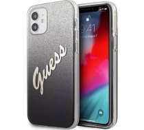 Guess GUHCP12SPCUGLSBK iPhone 12 mini 5,4" czarny/black hardcase Glitter Gradient ScriptGUE001087-0