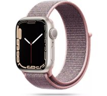 4Kom.pl Tech-protect nylon apple watch 4 / 5 / 6 / 7 / 8 / se (38 / 40 / 41 mm) pink sand0795787713693