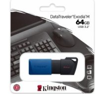 Kingston DataTraveller Exodia M 64GB ZibatmiņaDTXM/64GB