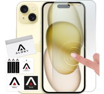 Alogy Hybrid glass for Apple iPhone 15, Alogy Flexi Glass 9H flat screen