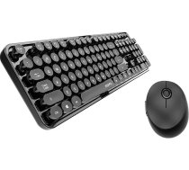 Mofii Wireless keyboard + mouse set MOFII Sweet 2.4G (black)SMK-623387AG BLACK