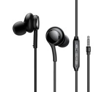 Joyroom Wired Earphones JR-EW02, Half in Ear (Black)JR-EW02 BLACK