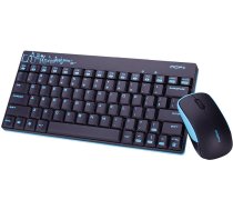 Mofii Wireless Keyboard+Mouse X210 2.4G (Blue/Black)X210 BLUE/BLACK