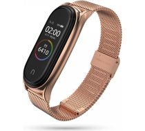 4Kom.pl MilaneseBand bracelet strap for Xiaomi Mi Smart Band 5/6/6 NFC Rose GoldC-11353X7