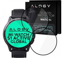 Alogy 2x Alogy 3D Flexible Glass for Xiaomi Mi Watch S1 Active Global Black14158X1