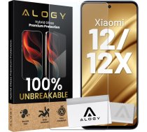 Alogy Hybrid Glass for Xiaomi 12 / 12X for Alogy Flexi Glass 9H Case Friendly Flat Screen Protector