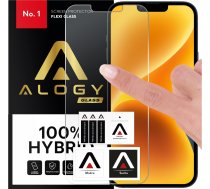 Alogy Hybrid Glass for Apple iPhone 13 for Alogy Flexi Glass 9H Case Friendly Flat Screen Protector