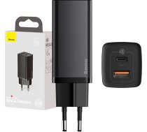 Baseus Quick Travel Charger Baseus GaN2 Lite USB+C 65W EU (black)CCGAN2L-B01