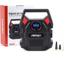 Amio Car Air compressor with digital pressure gauge and LED light 12V ACOMP-1702642