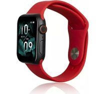 Producenttymczasowy Beline Silicone Smartwatch Strap for Apple Watch 42/44/45/49mm Red/Red