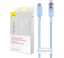 Baseus Fast Charging cable Baseus USB-C to Lightning  Explorer Series 1m, 20W (blue)CATS010203