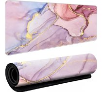 Alogy Desk pad for mouse keyboard Anti-slip gaming protective mat xxl 88x40 Alogy Marble Pink