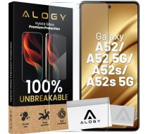 Alogy Hybrid Glass for Samsung Galaxy A52 / A52 5g / A52s / A52s 5G for Alogy Flexi Glass 9H Case Friendly Flat Screen Protector