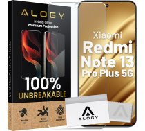 Alogy Hybrid Glass for Xiaomi Redmi Note 13 Pro Plus 5G for Alogy Flexi Glass 9H Case Friendly Flat Screen Protector