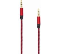 Sbox AUX Cable 3.5mm To 3.5mm Strawberry Red 3535-1.5RT-MLX36375