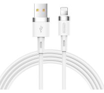 Joyroom Liquid Silicone Data Cable N2 USB-A / Lightning 2.4A 1.2m - White6941237171092