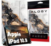 Alogy Apple iPad 10.9 gen 10 2022 case for tablet Alogy Book Case Cloudy Marble Marble