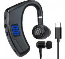 Defender Wireless headset for Bluetooth 4.0 calls car headset with display V8 Black5904653721372