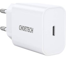 Choetech Mains charger Choetech Q5004 EU USB-C, 20W (white)Q5004 EU