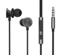 Joyroom Wired Earphones JR-EW03, Half in Ear (Dark Grey)JR-EW03 DARK GRAY