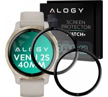 Alogy 2x Alogy 3D Flexible Glass for Garmin Venu 2s 40mm Black12025X1