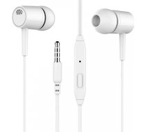 Alogy In-Ear Earphones Stereo Wired MiniJack Headphones White14128X0