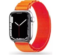 4Kom.pl Nylon pro apple watch 4 / 5 / 6 / 7 / 8 / se / ultra (42 / 44 / 45 / 49 mm) orangeC-9490713928356