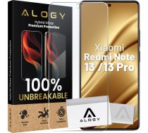 Alogy Hybrid Glass for Xiaomi Redmi Note 13 / Note 13 Pro for Alogy Flexi Glass 9H Case Friendly Flat Screen Protector