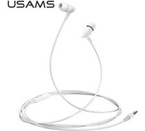 Usams Stereo headphones EP-37 3.5 mm white/white HSEP3702HSEP3702