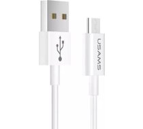 4Kom.pl USAMS Cable U23 microUSB 2A Fast Charge 1m whiteSJ284USB01