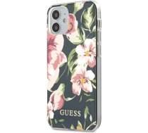 Guess GUHCP12SIMLFL03 iPhone 12 mini 5.4" navy/navy N°3 Flower Collection3700740482117