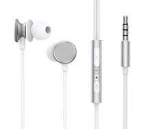 Joyroom Wired Earphones JR-EW03, Half in Ear (Silver)JR-EW03 SILVER