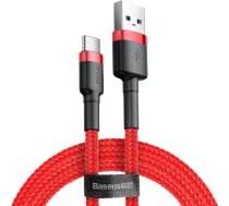 Baseus USB to USB-C cable Baseus Cafule 3A 1m (red)C-CATKLF-B09