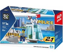 Blocki MyPolice Policijas postenis / KB0652 / Konstruktors ar 57 detaļām / Vecums 6+KB0652