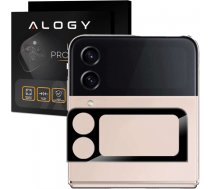 Alogy Lens Protector PRO Metal Camera Protector for Samsung Galaxy Z Flip 4 Black